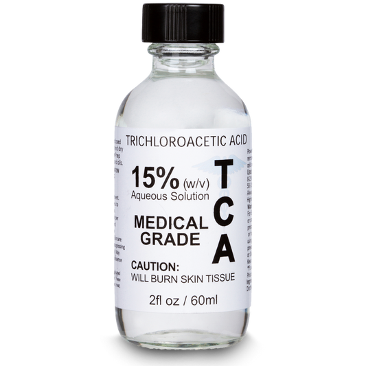 Revitalizing TCA Skin Peel: Customize Your Strength from 10% to 100% - Target Wrinkles, Acne Scars, and Imperfections