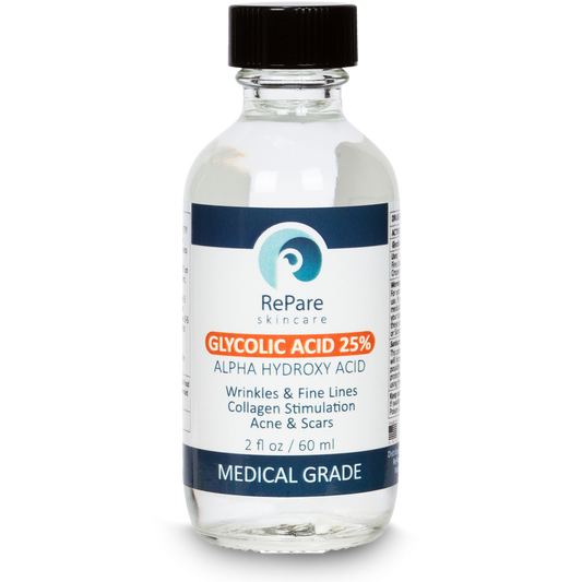 Glycolic Acid Peel 25% Professional Formula for Age-Defying Skin