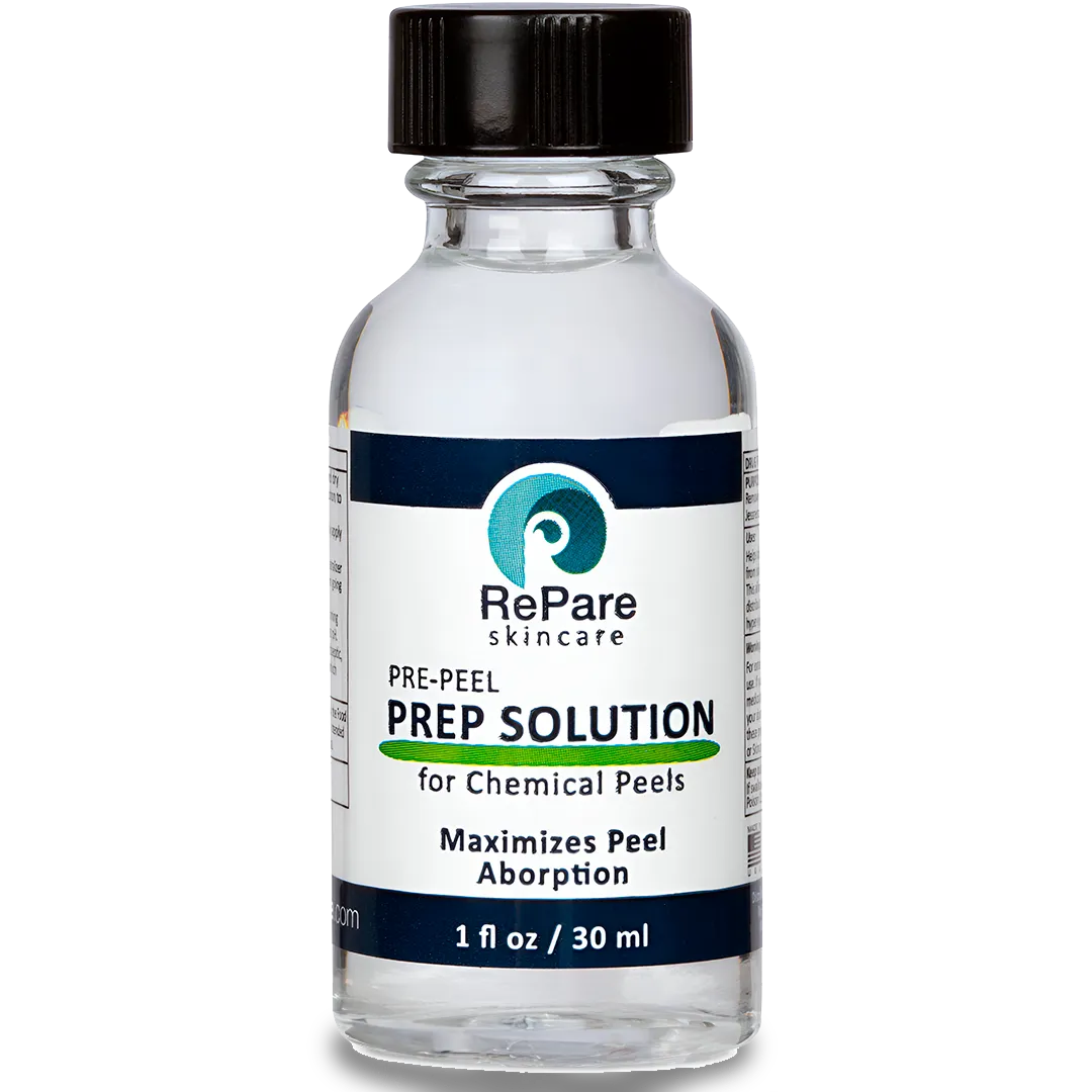 Skin Peel Essential Prep Solution - 1oz Cleansing Formula for Even Peel Application & Enhanced Results