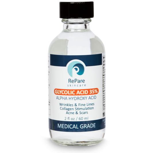 Versatile Glycolic Acid Peel Range 25%-70% - Professional Formula for Age-Defying Skin