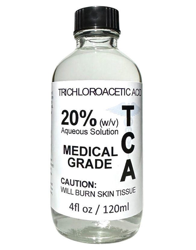 Revitalizing TCA Skin Peel: Customize Your Strength from 10% to 100% - Target Wrinkles, Acne Scars, and Imperfections