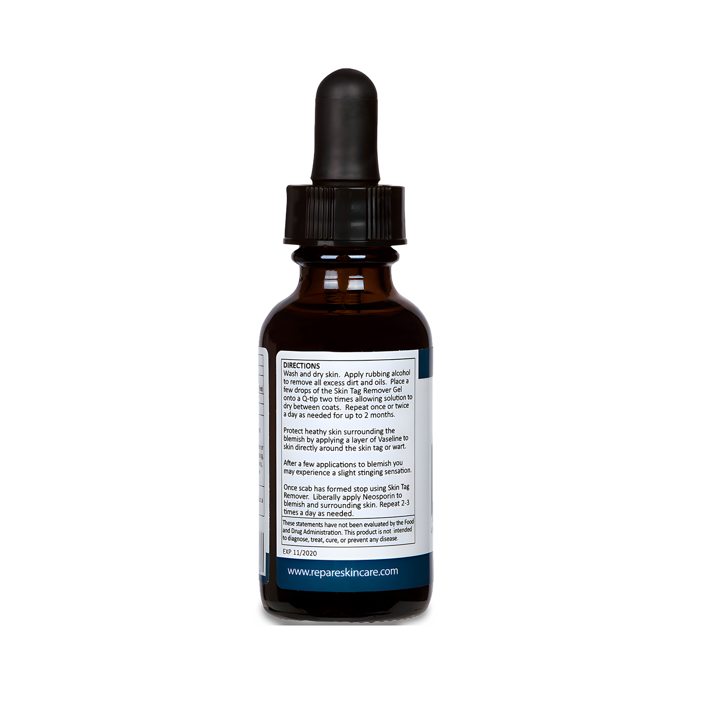 Repare Skin Tag Removal Gel: 1oz with 30% Salicylic Acid & Tea Tree Oil - Quick & Safe Home Solution